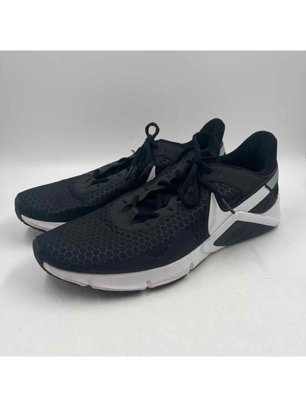 Nike Men's Shoe Size 13 Black Textured Sneakers